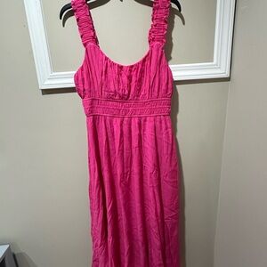 Elegant Pink‎ Maxi Dress